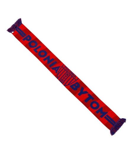 Écharpe Motif/style Réversible Taille Unique Rouge Bleu Marine Foncé Polonia Bytom