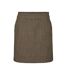Jupe pied poule marron femme vero moda julie check-1