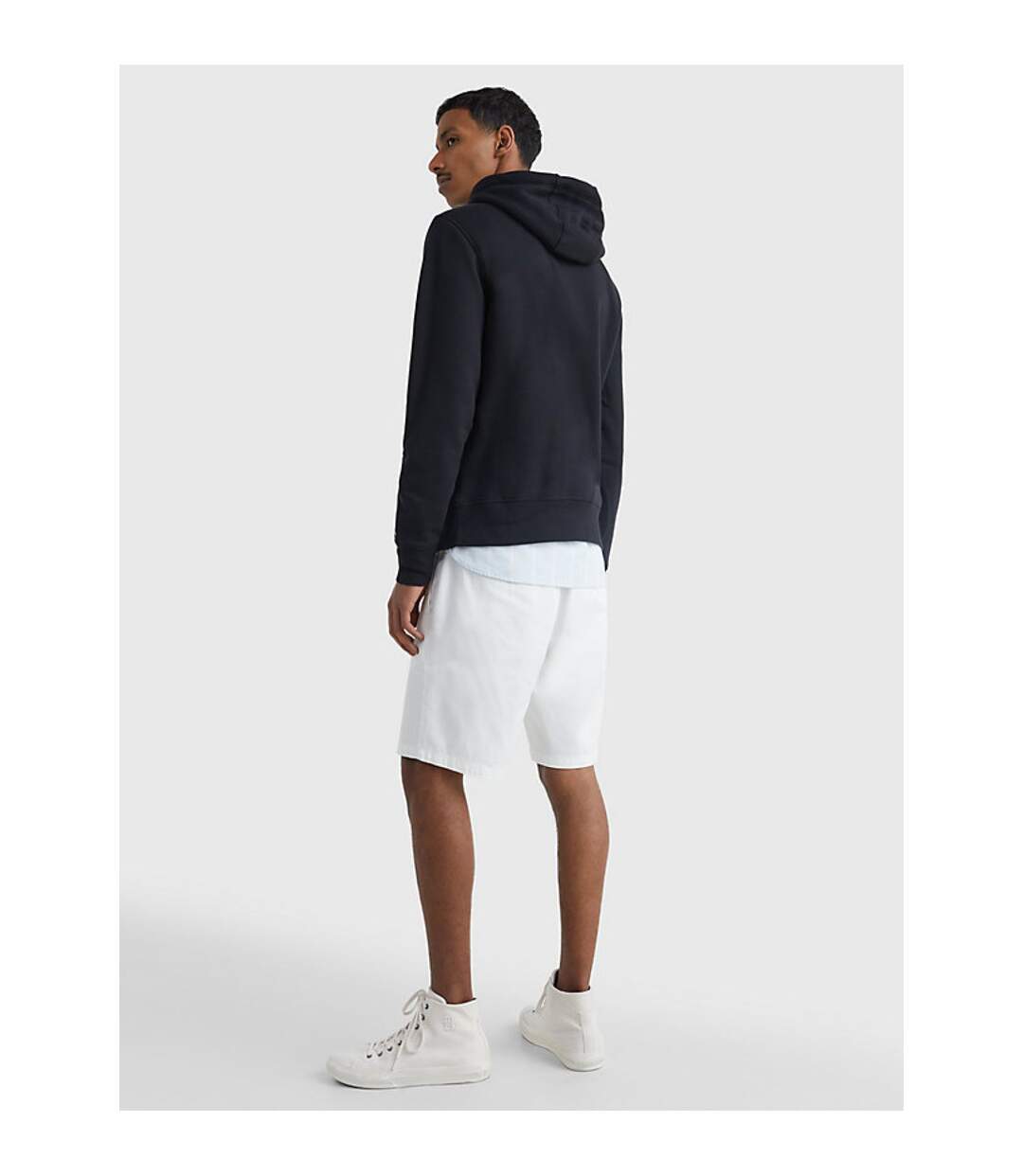 Sweat à capuche molletonné  -  Tommy Hilfiger - Homme-4