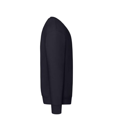 Mens Premium Set-in Sweatshirt Deep Navy Fruit Of The Loom
