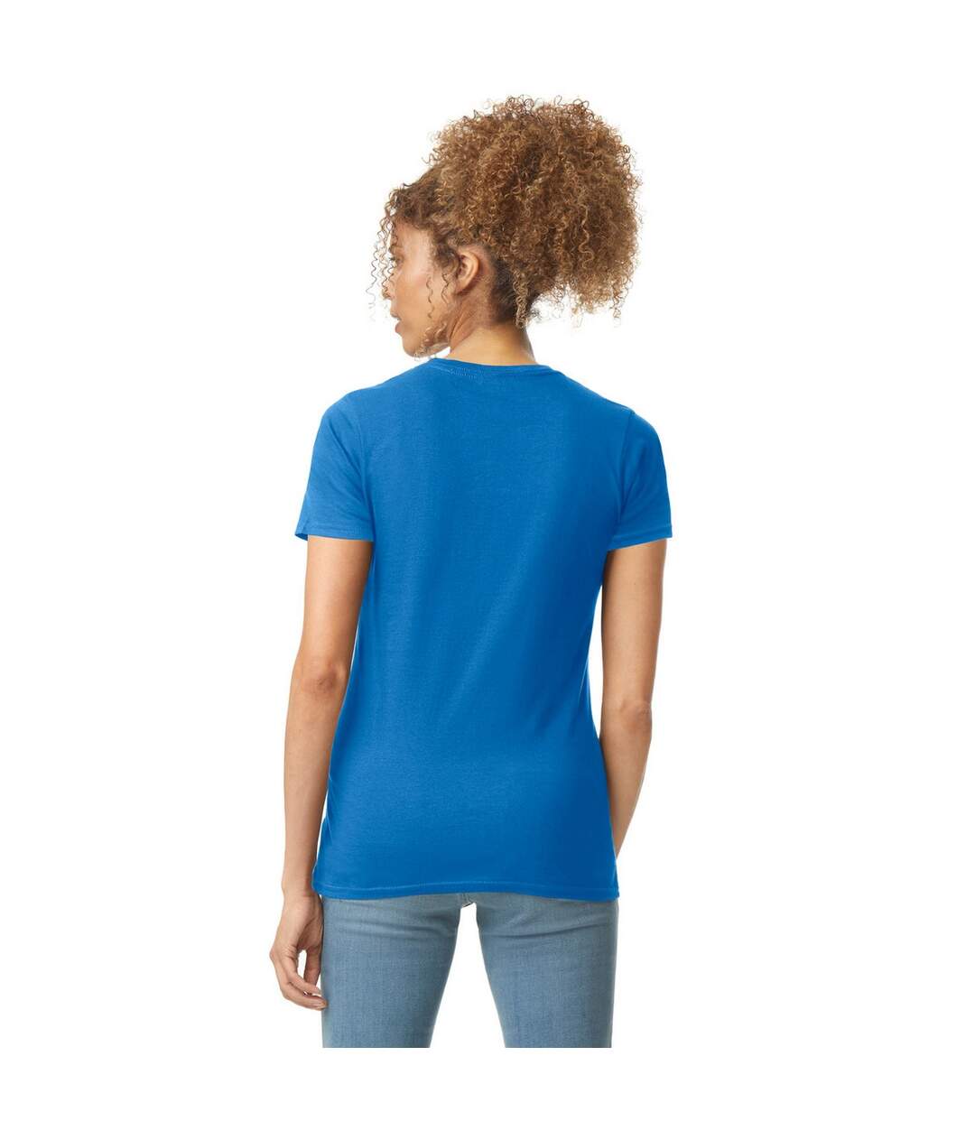 T-shirt Softstyle Femme Bleu Roi Gildan-2