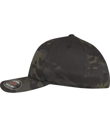 Flexfit by Yupoong Multi Camouflage Cap (Black Multicam) - UTRW7686