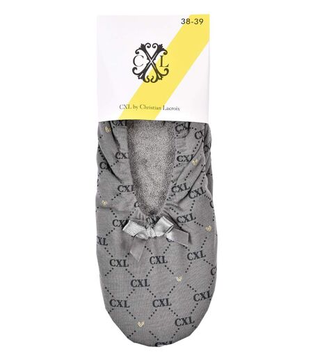 Pantoufles Femme CXL By LACROIX 2586 Ballerine GRIS