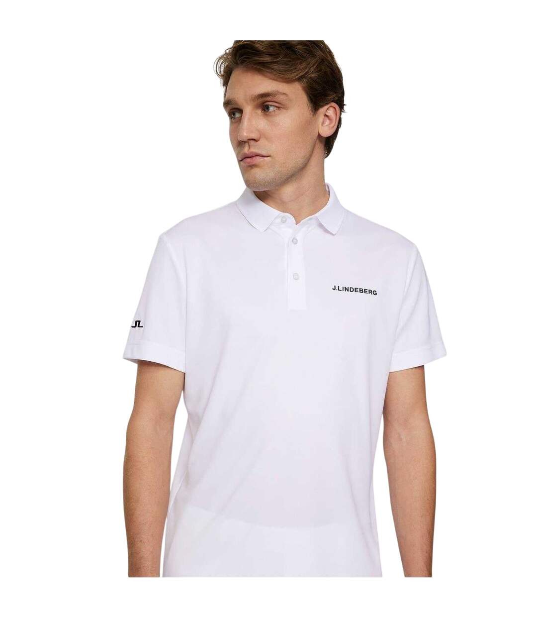 Polo Motif/style Pont Bridge Homme Blanc J.Lindeberg-4
