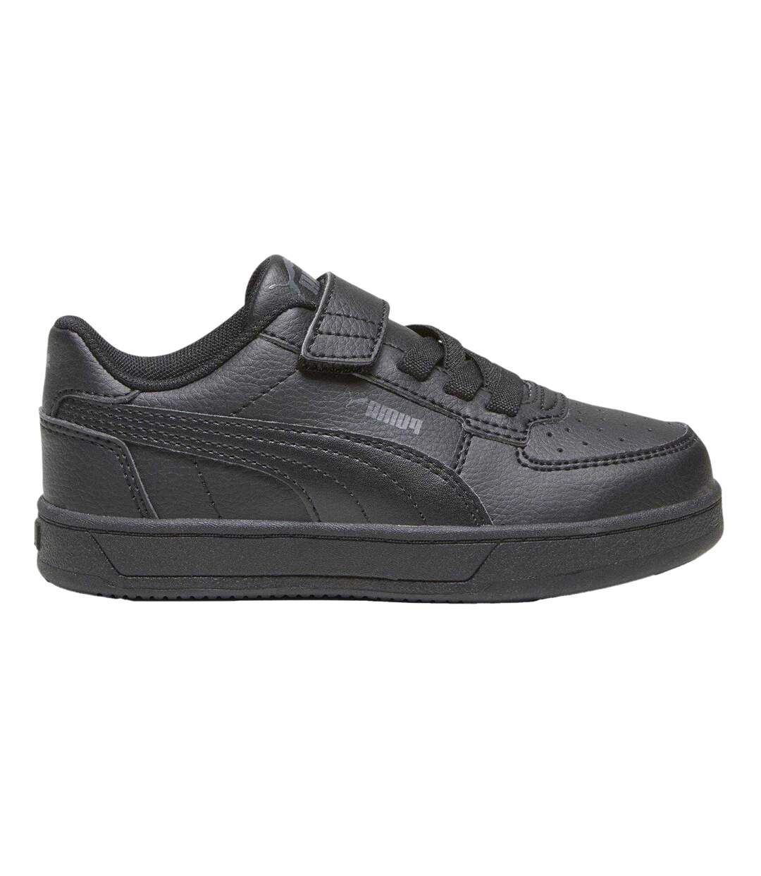 Childrens/kids Caven 2.0 Logo Trainers Black Puma-2