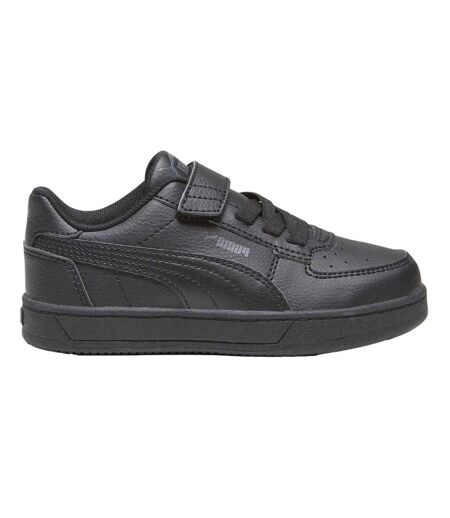 Childrens/kids Caven 2.0 Logo Trainers Black Puma