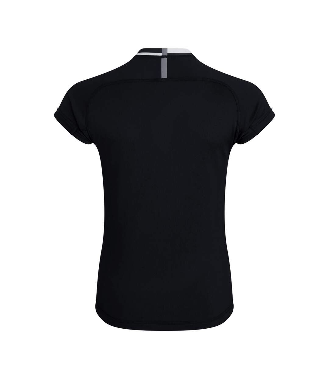 Womens/ladies Evader Hooped Vapodri Jersey Black Canterbury-3