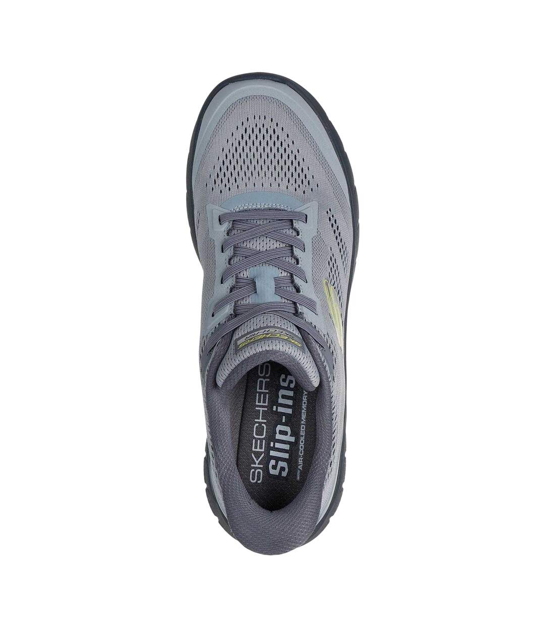 Baskets Slipair Sum Homme Gris Skechers-4