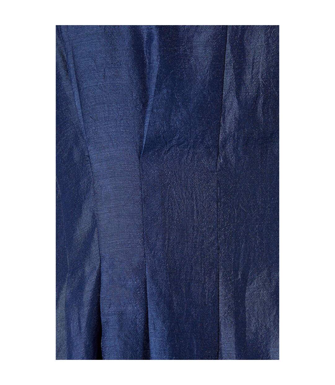 Robe Mi-longue Femme Bleu Principles-4
