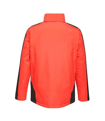 Regatta Mens Contrast Full Zip Jacket (Raspberry Red/Graphite Black) - UTRG3743