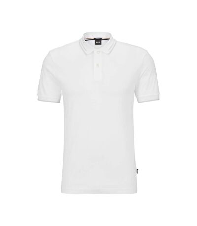 Polo Phillipson Homme Blanc Boss