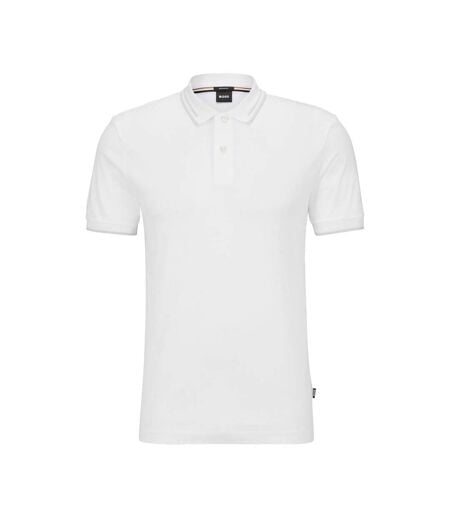 Polo Phillipson Homme Blanc Boss