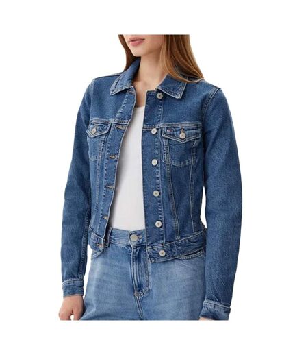 Veste en jean bleu femme tommy hilfiger vivianne skn - l