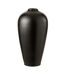 Vase Déco Poterie Ying 50cm Noir-1