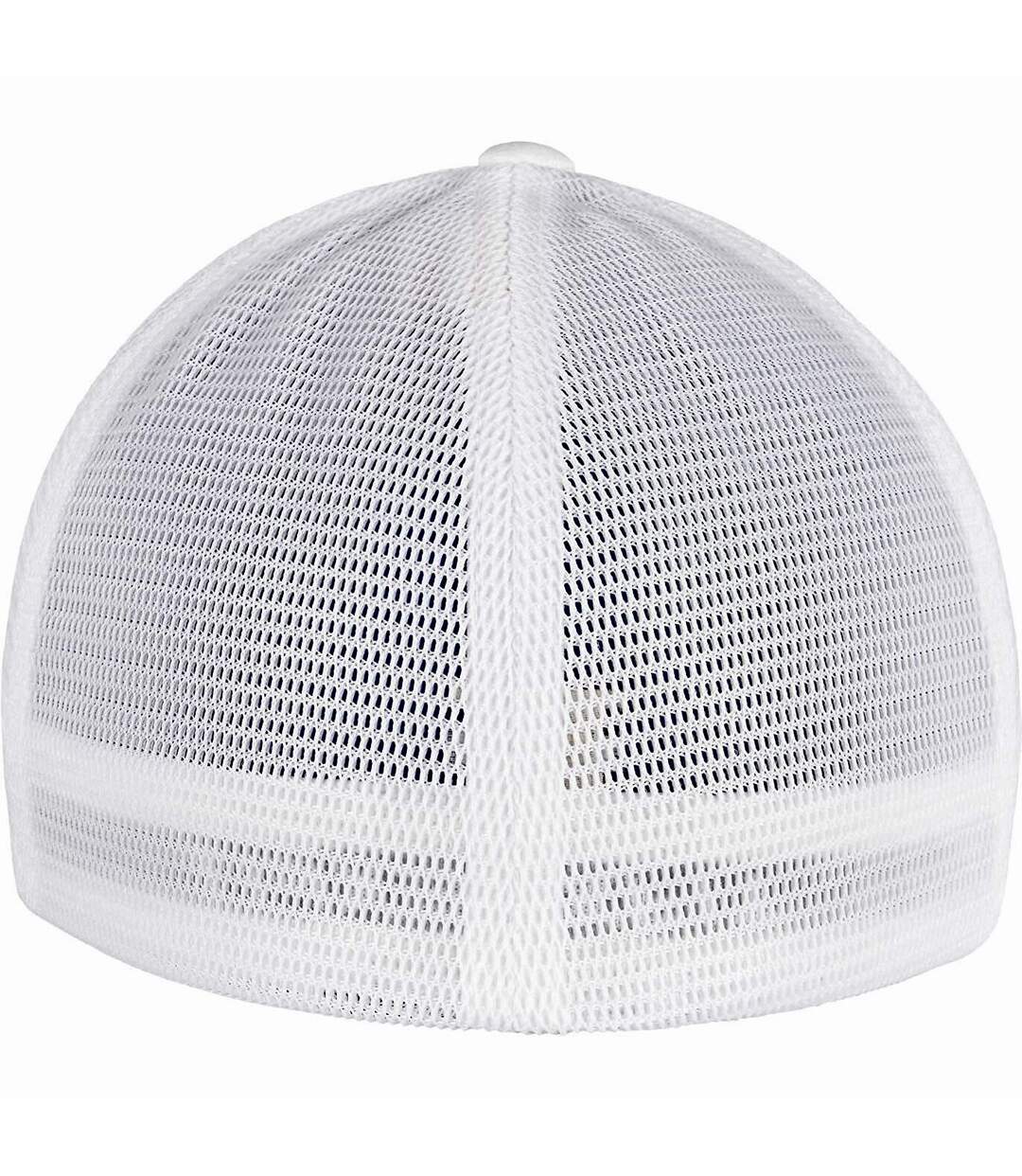 Casquette omnimesh adulte blanc Flexfit-2