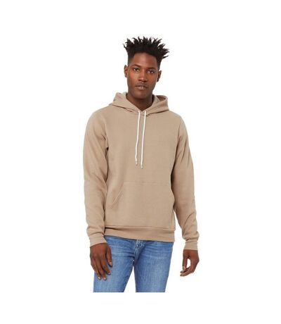 Sweat À Capuche Adulte Marron Clair Bella + Canvas