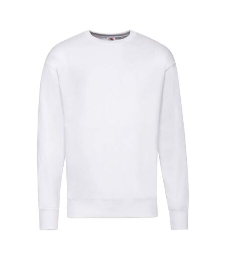 Sweat Manches Cousues Adulte Blanc Fruit Of The Loom