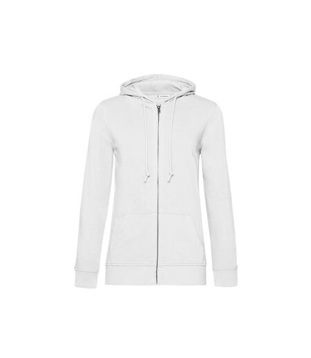 Veste à capuche femme blanc B&C