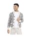 Mens Shawl Collar Cardigan Oatmeal Slate Grey Brave Soul-2