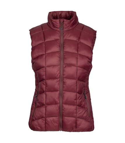 Womens/ladies ogbere vest mulberry Trespass