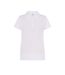 Polo Motif/style Uni Femme Blanc JHK-1
