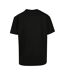 Mens New York College Oversized T-shirt Noir Mister Tee-2