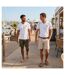 Quiksilver Pack de 2 T Shirts Homme 100% Coton Col Rond ou Col V-5