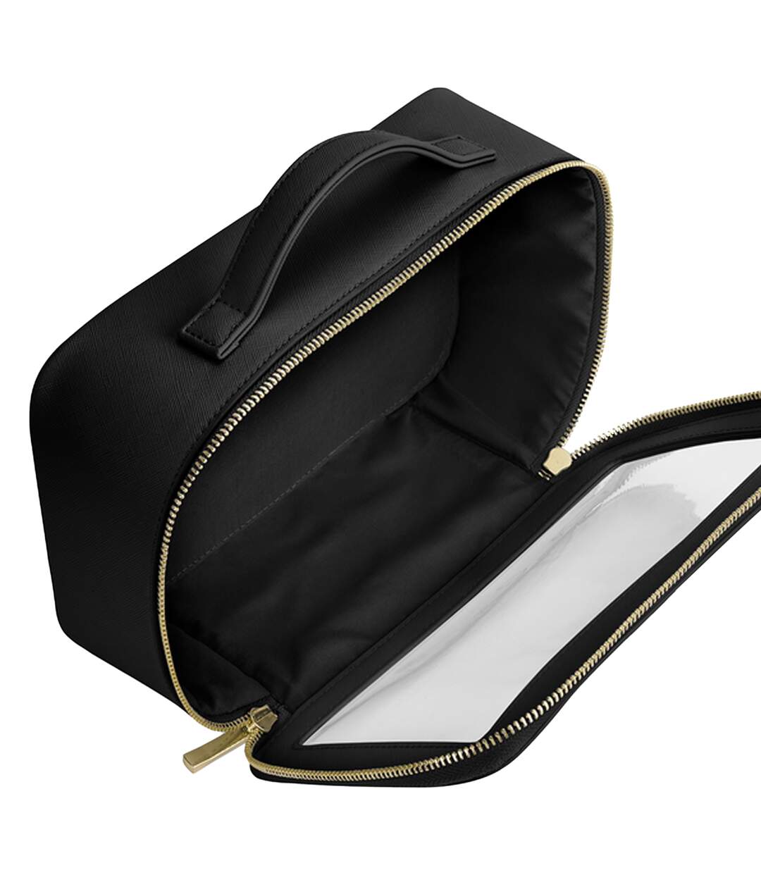 Boutique clear toiletry bag one size black Bagbase-2