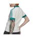 T-shirt Blanc/Vert Femme Adidas HM1540 - 30