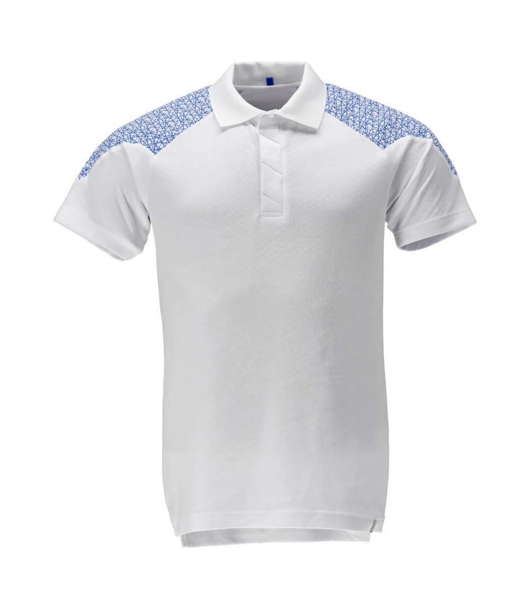 Polo Food & Care Homme Blanc Azur Mascot-1
