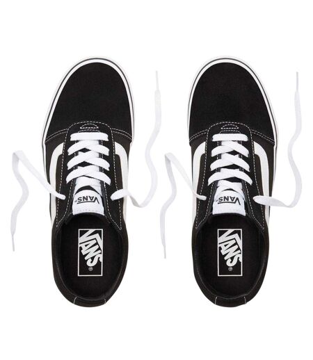 Baskets Ward Femme Noir Blanc Vans
