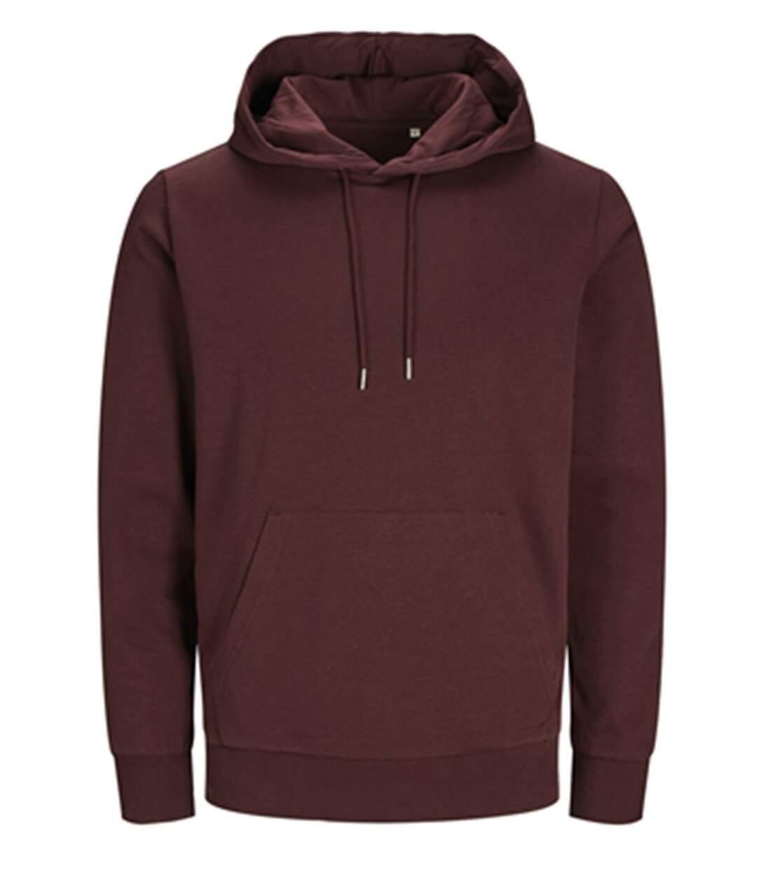 Sweat à capuche - JACK&JONES - Unisexe - JJ3902 - rouge vin port royal