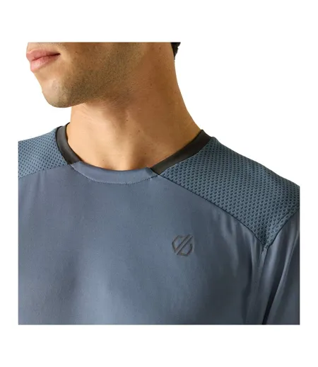 Mens Trackstand Ace Long-sleeved T-shirt Mercury Dare 2B