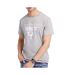 T-shirt Gris Homme Guess Blurry - L