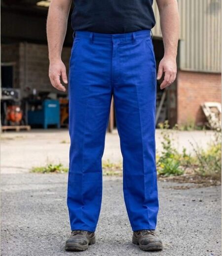 SEDETEX B1710 — Pantalon de travail bleu Bugatti : la praticité au quotidien