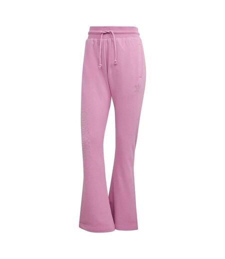 Pantalon De Survêtement Motif/style Strass Femme Rose Adidas