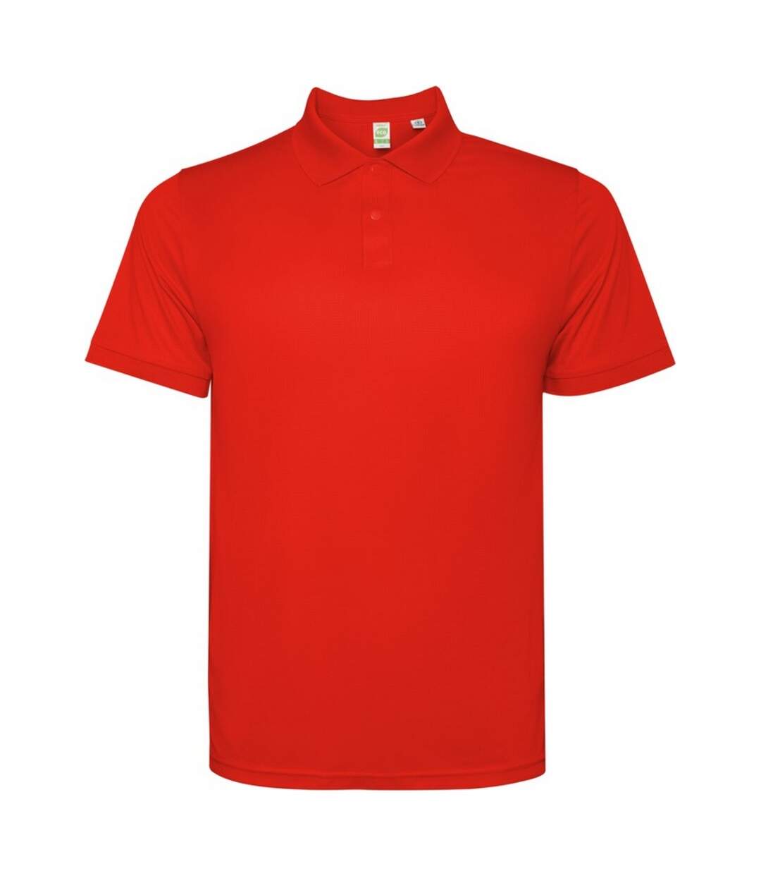 Mens Tormo Short-sleeved Polo Shirt Red Roly-1
