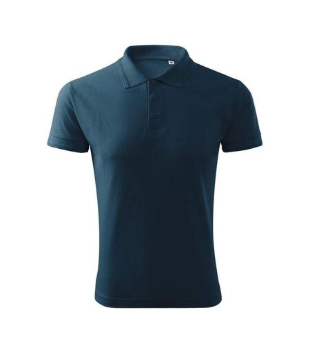Polo Homme Bleu Marine Malfini