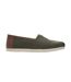 Mens Alpargata Cotton Blend Slip-on Espadrilles Dark Sage Toms-1