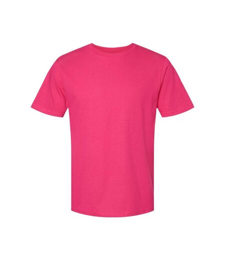 T-shirt softstyle adulte rose Gildan