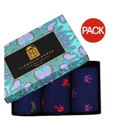 Chaussettes homme bleu Laurence Llewelyn-Bowen