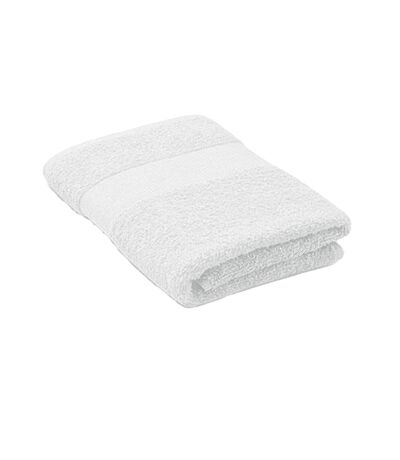Terry organic cotton towel white MidOcean
