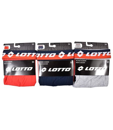 Boxer homme LOTTO Pack de 3 Boxers 0660