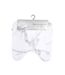 Tapis Contour WC Effet Marbre 45x45cm Blanc-2
