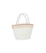 Panier de Plage Coquillages 48cm Blanc