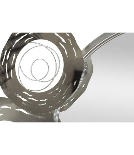Décoration Murale Avec Miroir Hop 106cm Argent