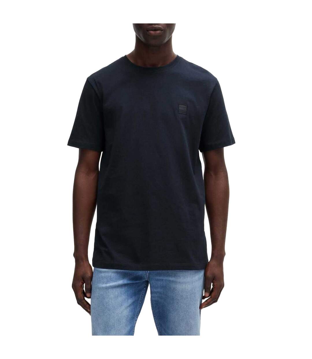 T-shirt Tales Homme Bleu Foncé Boss-1