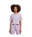 T-shirts Femme Lilas Jaune Pâle Urban Classics-2
