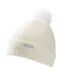 Bonnet À Revers Et Pompon Duveteux Glitz Femme Blanc Dare 2B-3