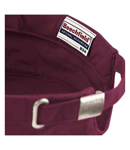 Beechfield Army Cap / Headwear (Burgundy) - UTRW204